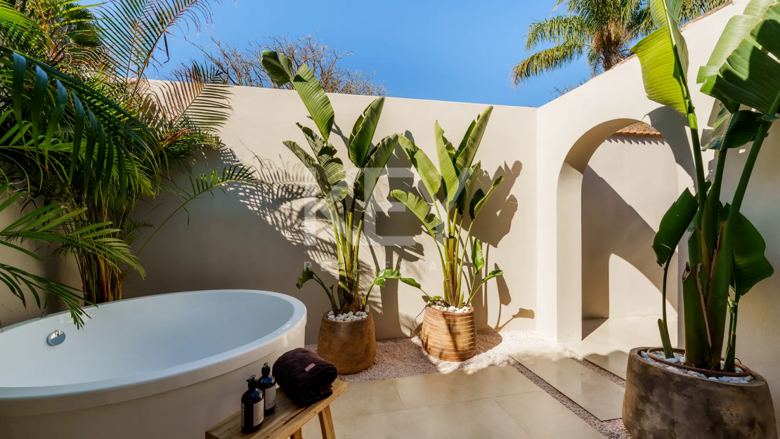 Una fusión única de elegancia escandinava y japonesa en Cortijo Blanco, San Pedro de Alcántara