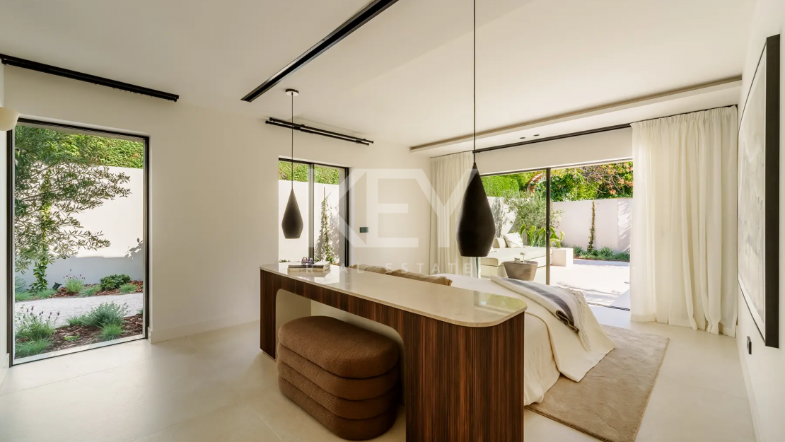 Una fusión única de elegancia escandinava y japonesa en Cortijo Blanco, San Pedro de Alcántara