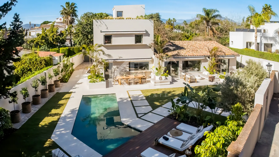 Una fusión única de elegancia escandinava y japonesa en Cortijo Blanco, San Pedro de Alcántara
