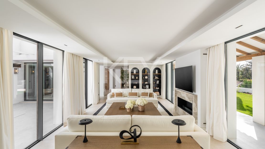Роскошная вилла с современным изяществом и традиционным шармом в Лас-Брисас, Нуэва Андалусия