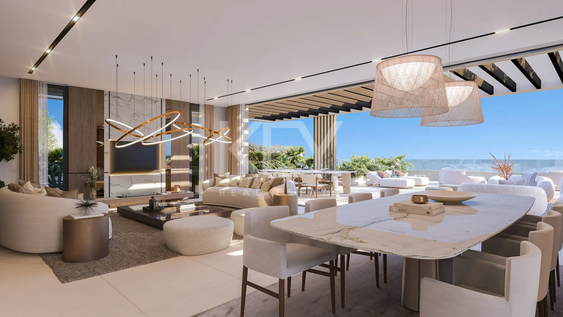 Эксклюзивный пентхаус с захватывающими видами и современной элегантностью в Бенахависе