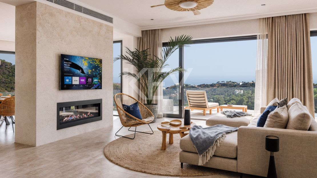 Современная вилла с панорамным видом в Монте-Мэре