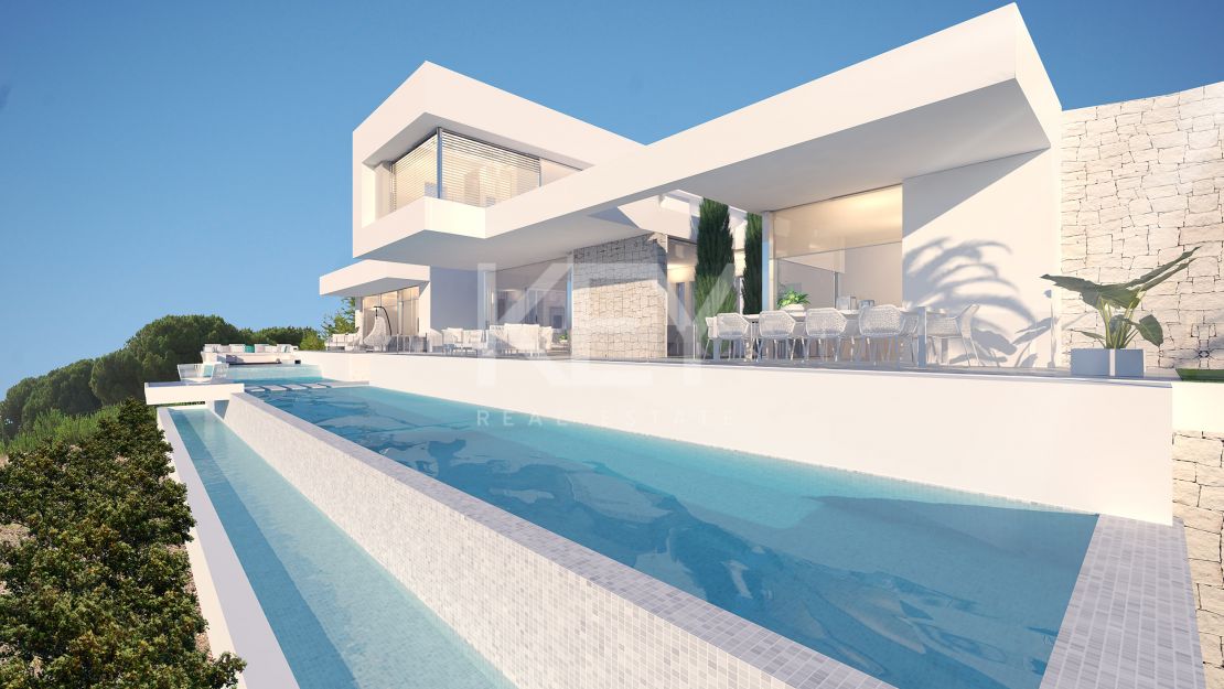 Villa contemporánea con vistas panorámicas en Monte Mayor