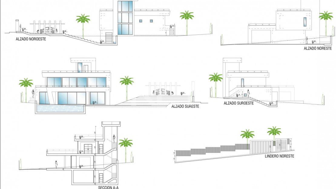 Villa contemporánea con vistas panorámicas en Valle Romano, Estepona Oeste