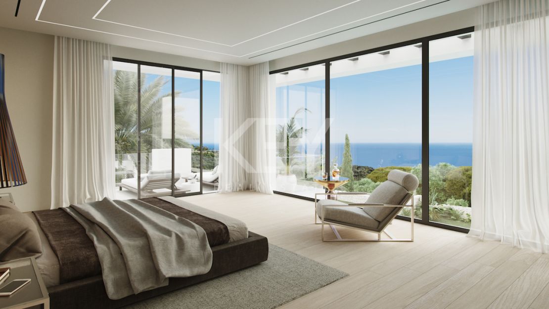 Prime combined plot with panoramic views in Nagüeles, Marbella Golden Mile