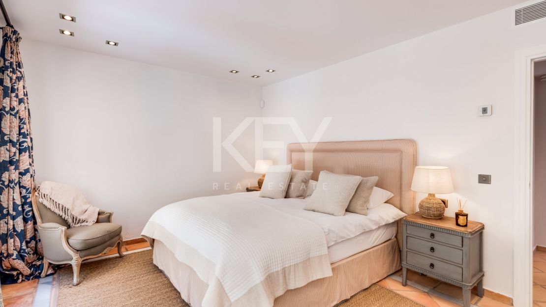 Очаровательная квартира на первом этаже с частным бассейном в Ла Загалета