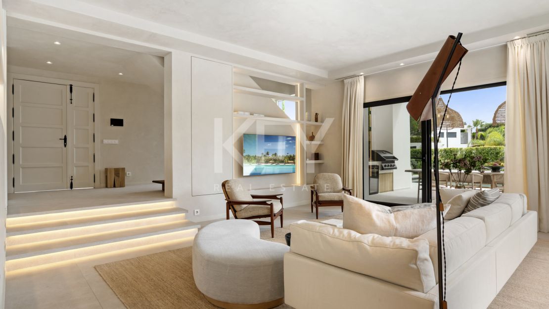 Стильная обновлённая вилла в Ла Алькерия, Бенахавис