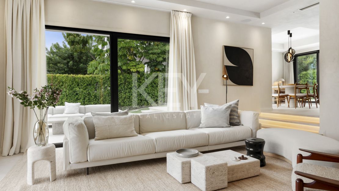 Стильная обновлённая вилла в Ла Алькерия, Бенахавис