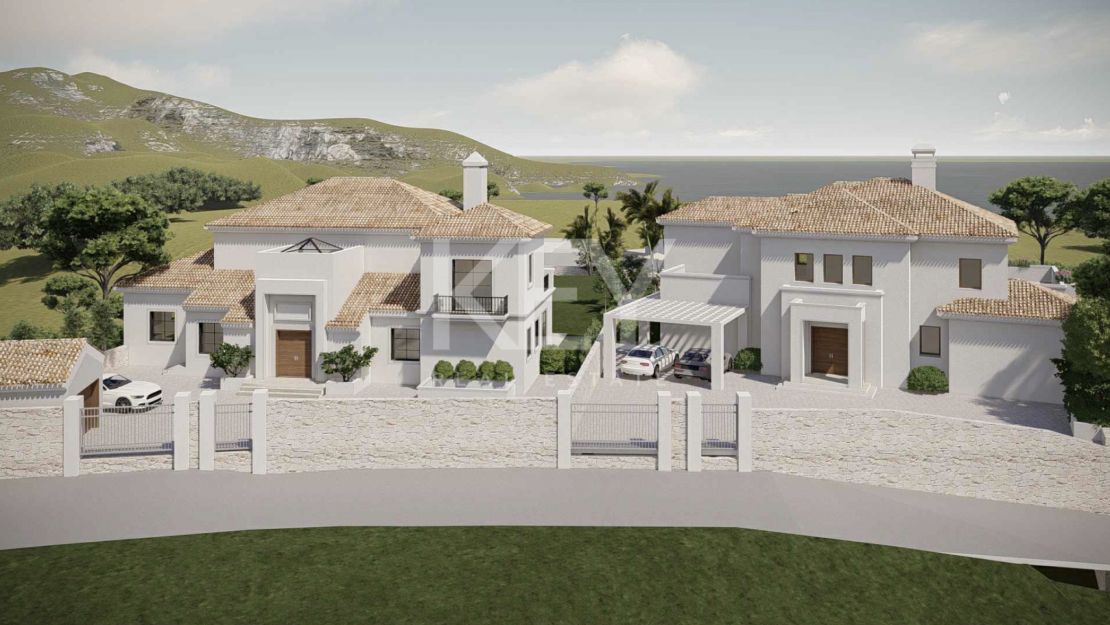 Сюжет разработки с панорамным видом на море в Ла-Кинте