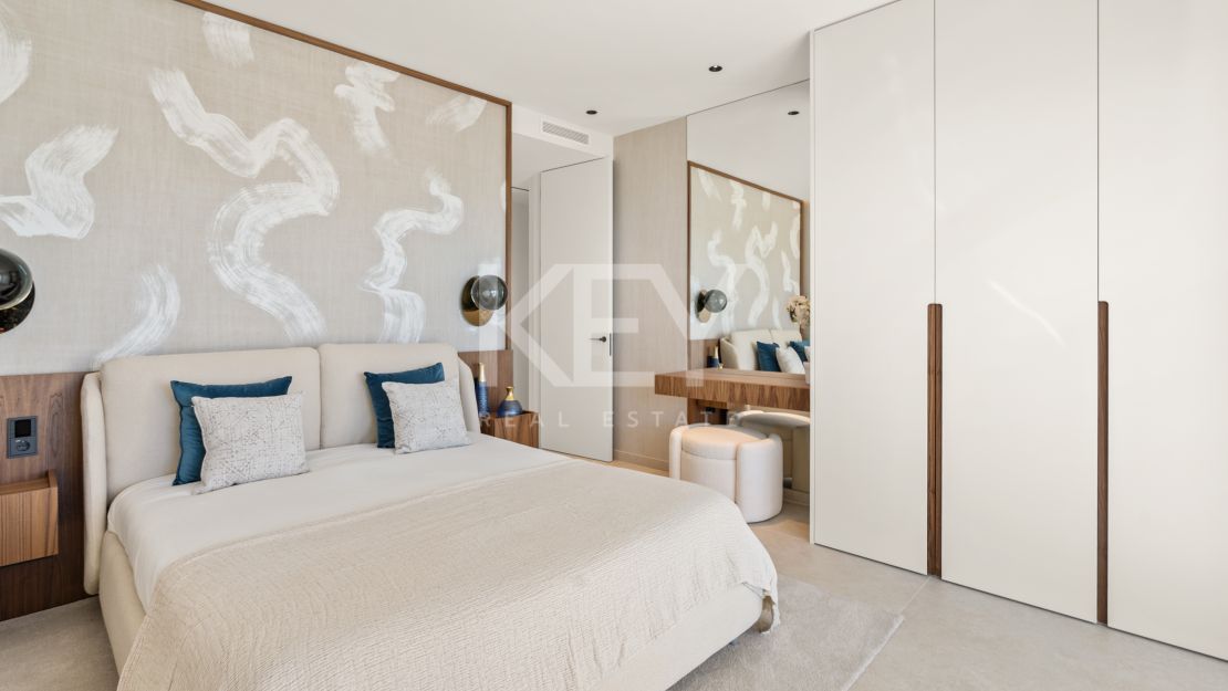 Apartamento excepcional en primera línea de playa en Las Dunas Park, Estepona