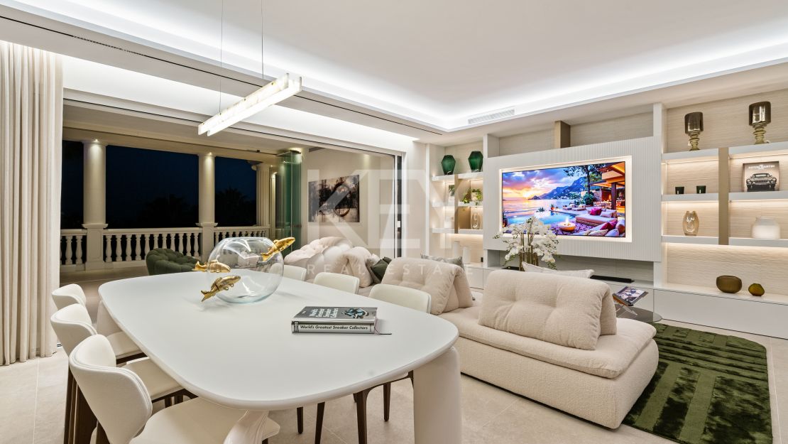 Apartamento excepcional en primera línea de playa en Las Dunas Park, Estepona