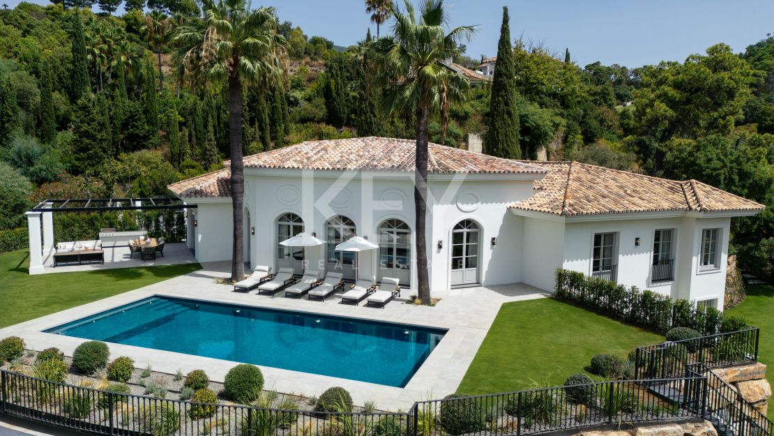 Villa contemporánea con vistas panorámicas en La Zagaleta
