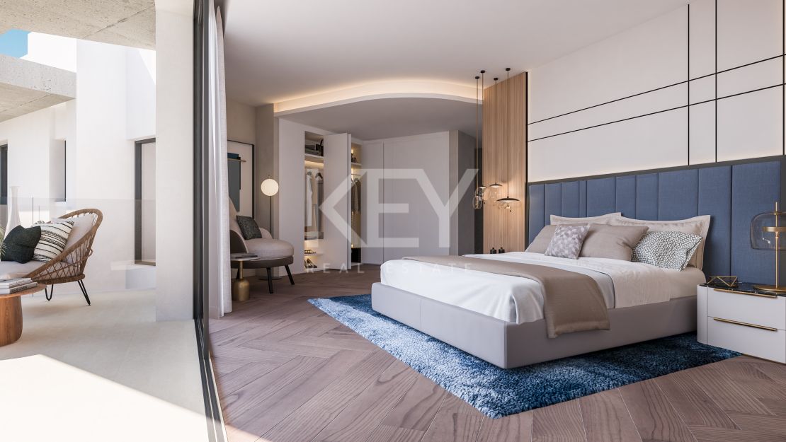 Villa de lujo contemporánea con vistas panorámicas en la Milla de Oro