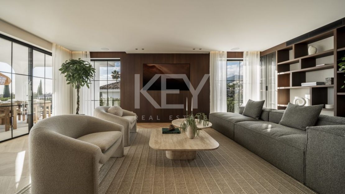 Excepcional villa cerca del campo de golf en Nueva Andalucía, Marbella