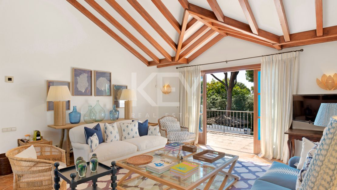 Amazing Villa for rent, in Golden Mile, Marbella, just 500 metres from the beach