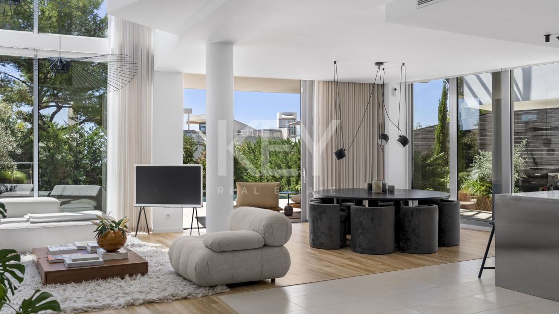 Удостоенный Наград Таунхаус с Панорамными Видами на Побережье в Сьерра-Бланке