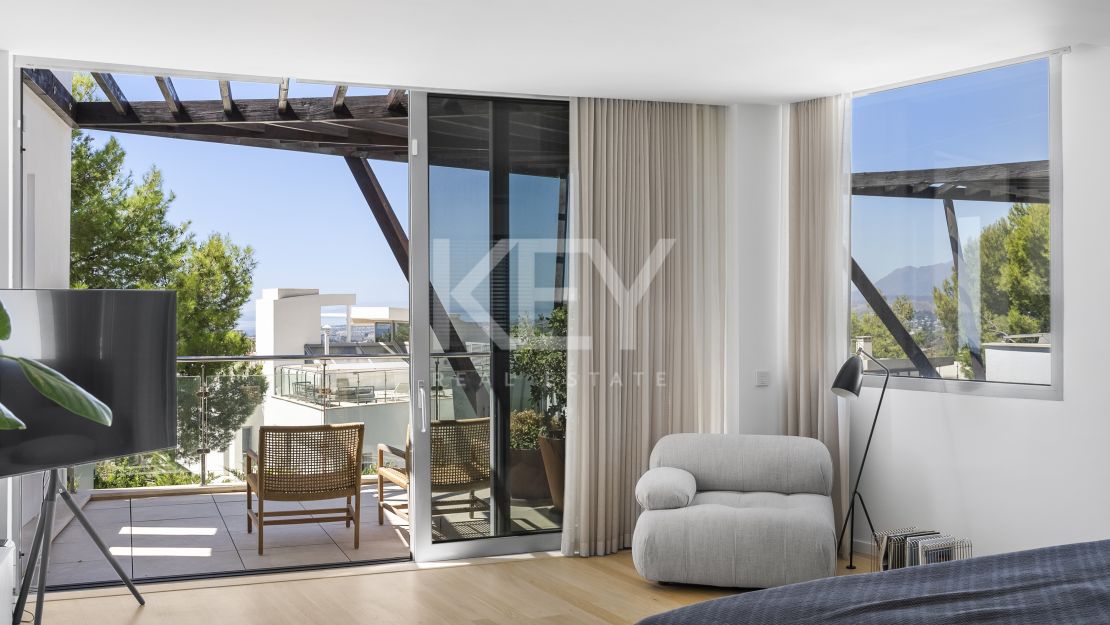 Удостоенный Наград Таунхаус с Панорамными Видами на Побережье в Сьерра-Бланке