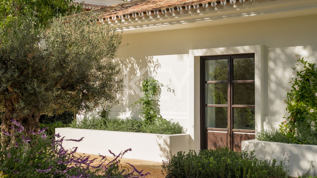 Una villa mediterránea refinada en el corazón de la Milla de Oro de Marbella