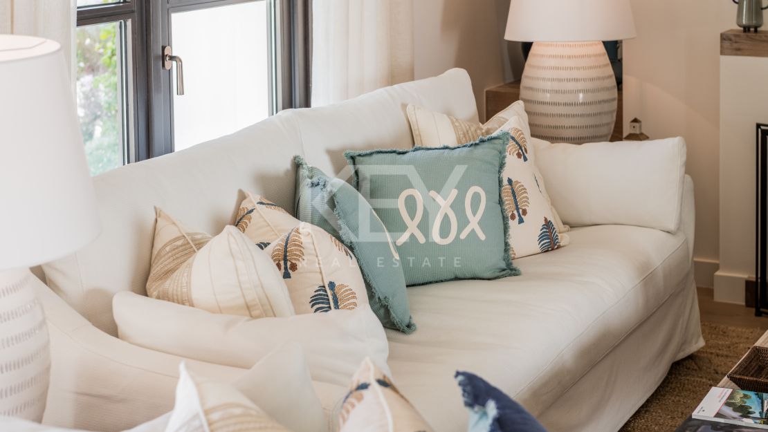 Una villa mediterránea refinada en el corazón de la Milla de Oro de Marbella