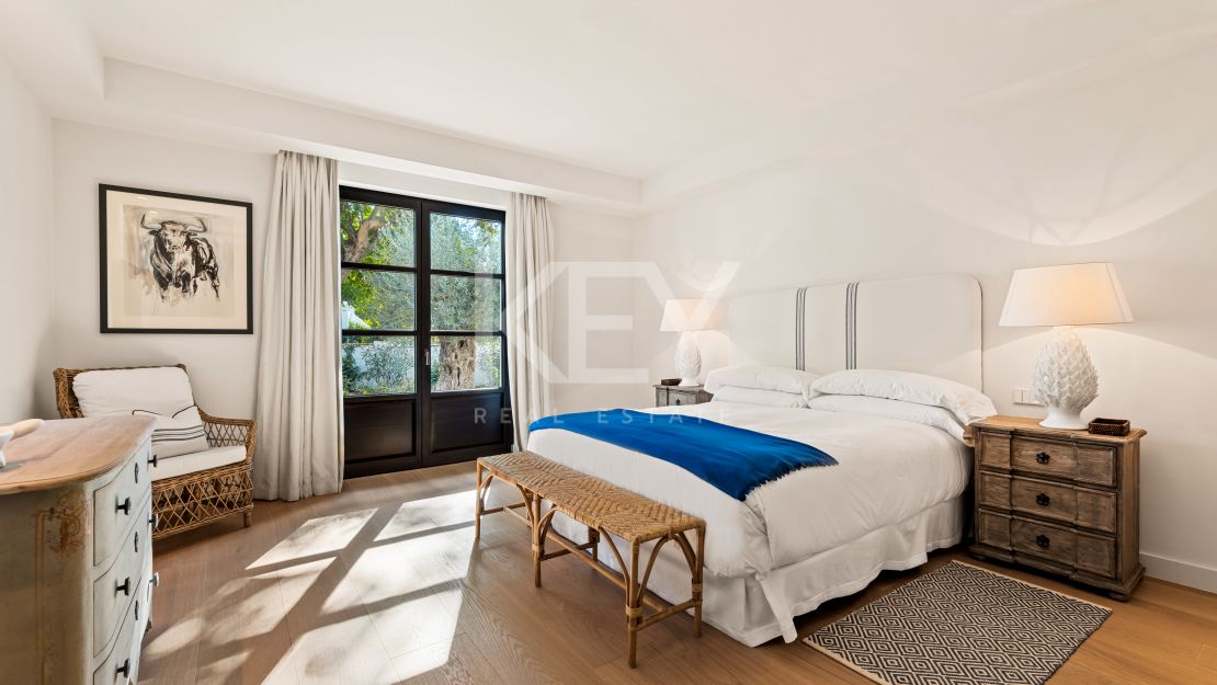 Una villa mediterránea refinada en el corazón de la Milla de Oro de Marbella