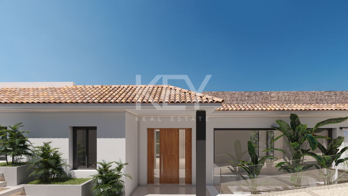 Villa mediterránea contemporánea que ofrece privacidad y elegancia en Nueva Andalucía