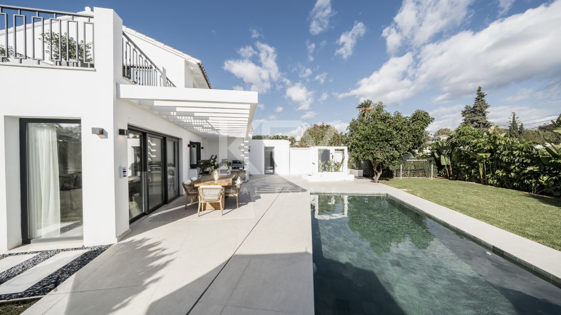 Increíble villa renovada cerca de la playa en Marbella