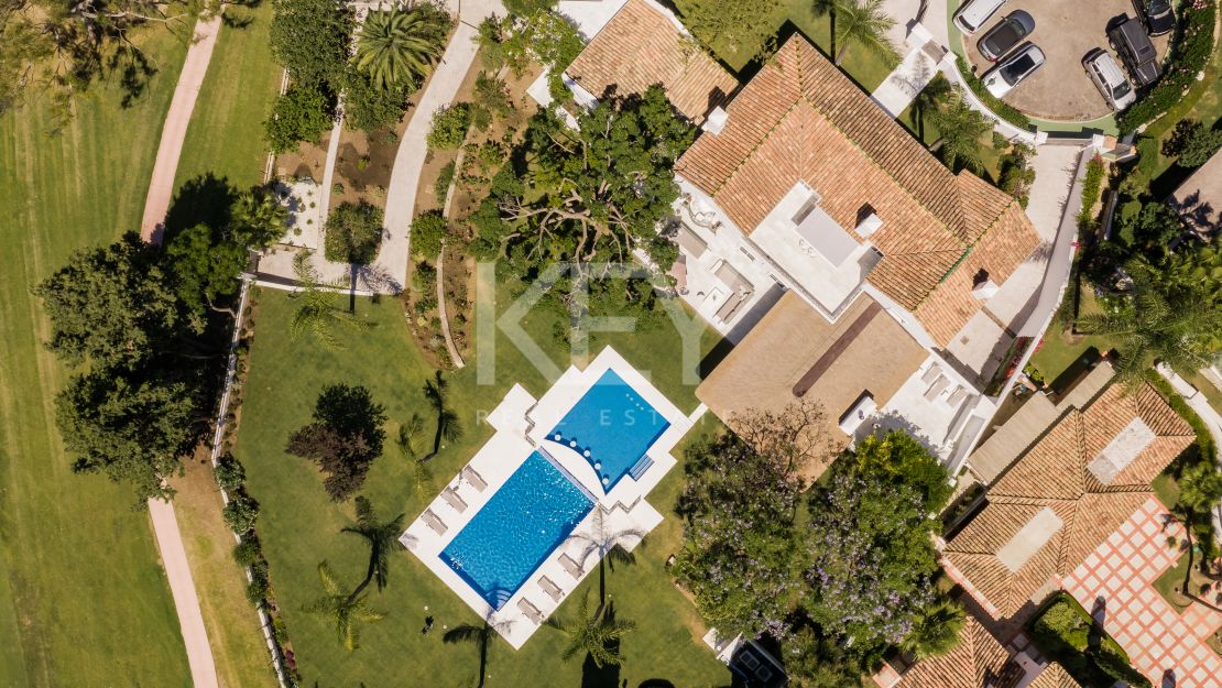 Villa contemporánea con acceso directo al golf en La Cerquilla