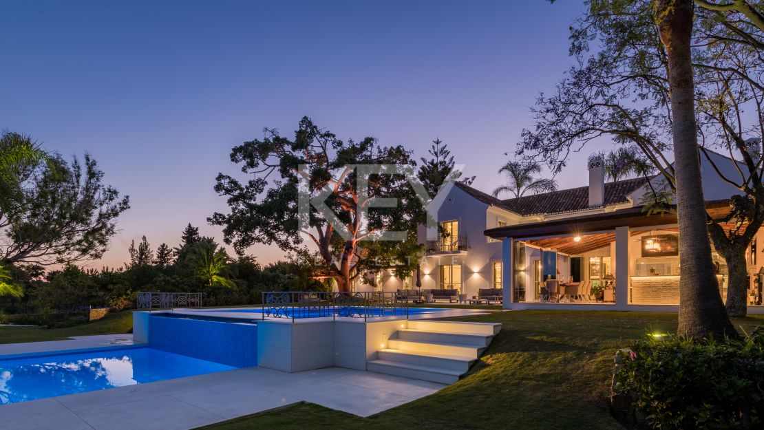 Villa contemporánea con acceso directo al golf en La Cerquilla