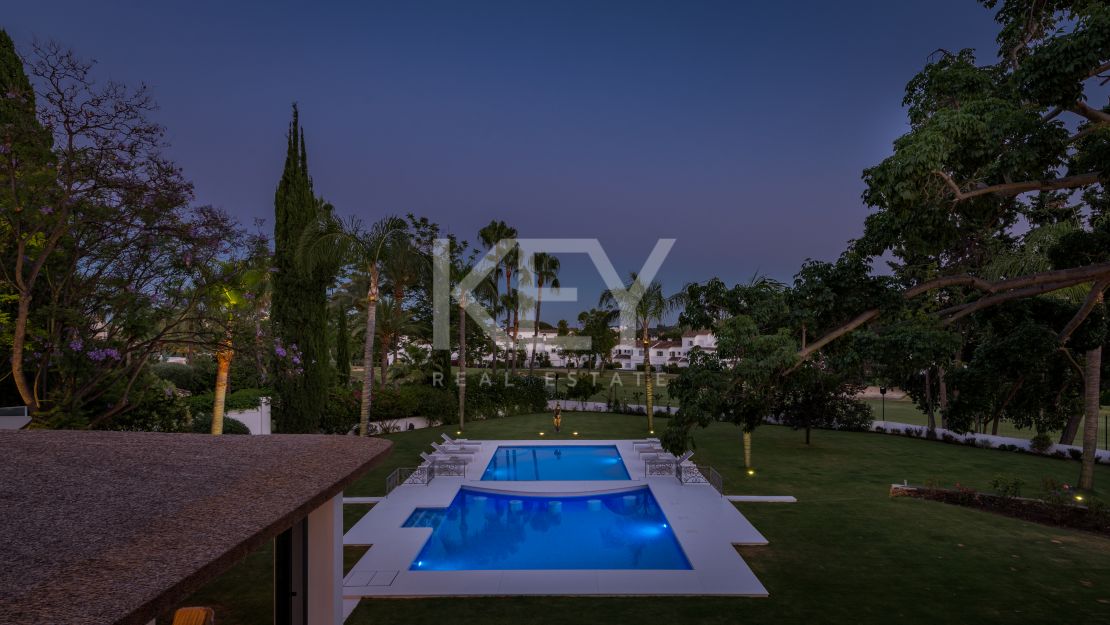 Villa contemporánea con acceso directo al golf en La Cerquilla