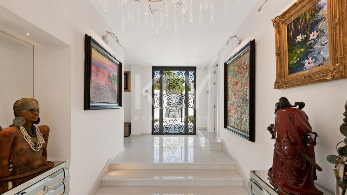 Villa contemporánea con acceso directo al golf en La Cerquilla