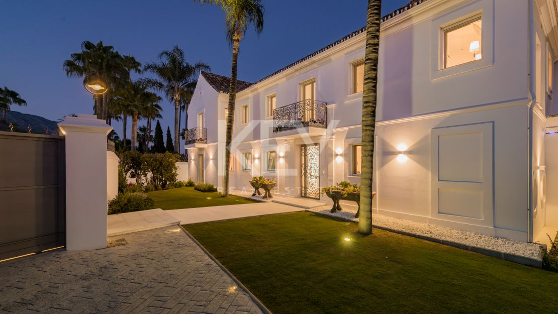 Villa contemporánea con acceso directo al golf en La Cerquilla