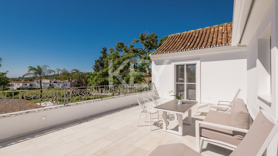 Villa contemporánea con acceso directo al golf en La Cerquilla