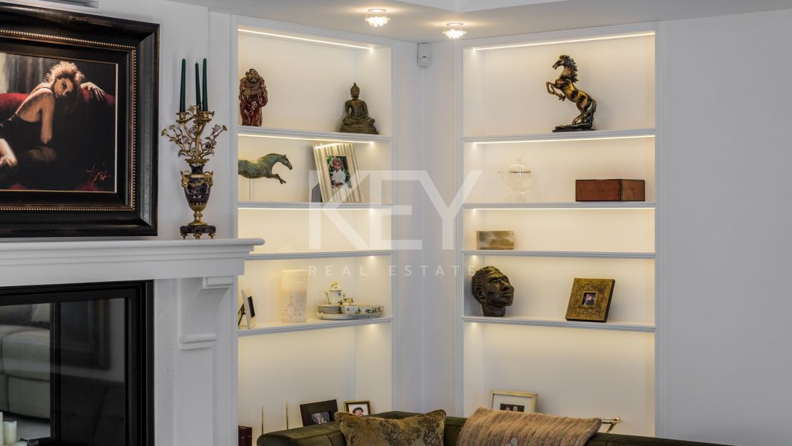 Villa contemporánea con acceso directo al golf en La Cerquilla