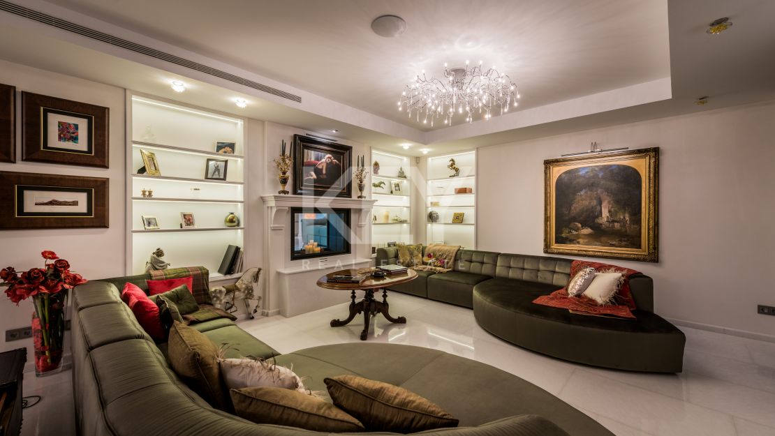 Villa contemporánea con acceso directo al golf en La Cerquilla