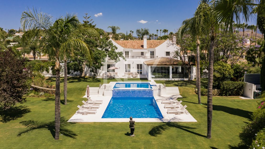 Villa contemporánea con acceso directo al golf en La Cerquilla