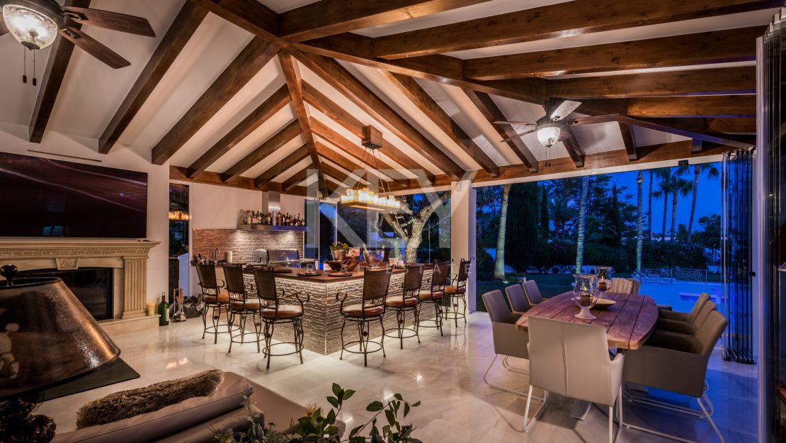 Villa contemporánea con acceso directo al golf en La Cerquilla