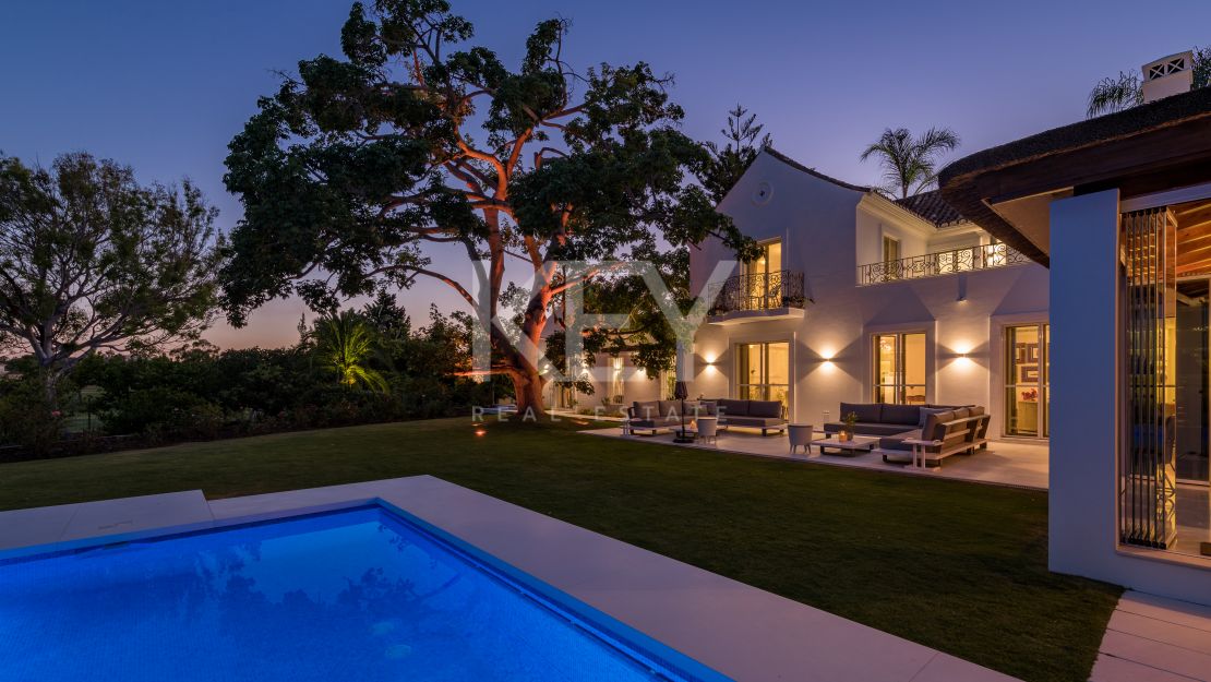 Villa contemporánea con acceso directo al golf en La Cerquilla