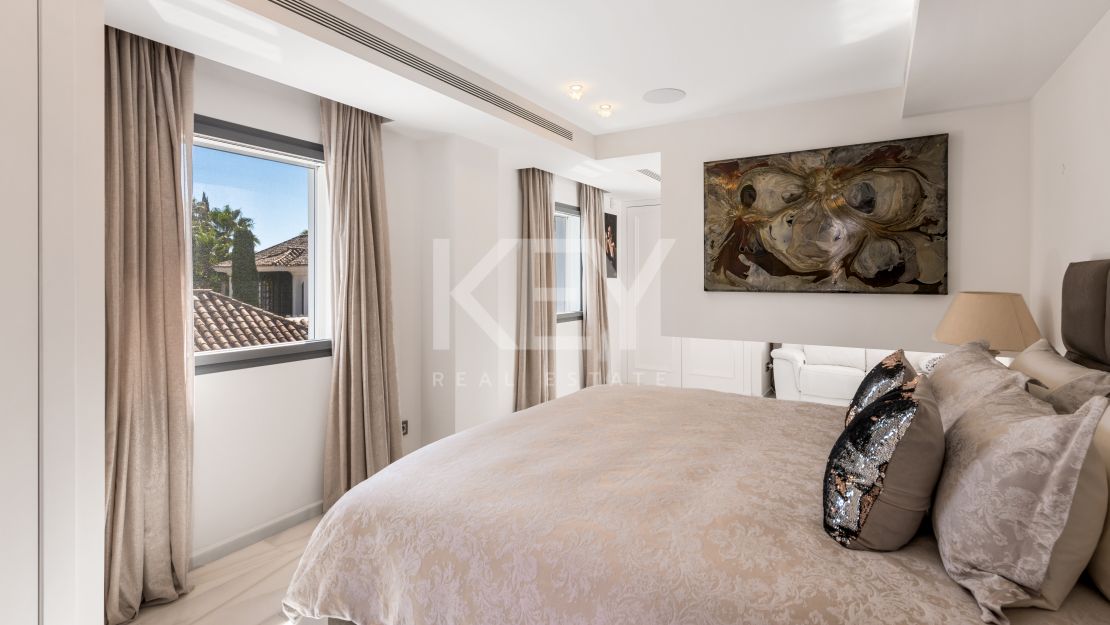 Villa contemporánea con acceso directo al golf en La Cerquilla