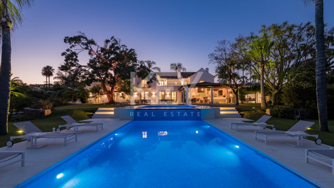 Villa contemporánea con acceso directo al golf en La Cerquilla