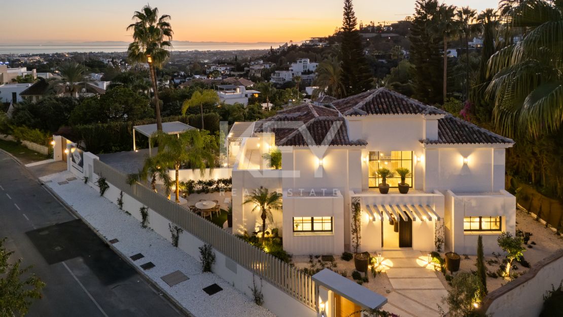 Impresionante villa moderna en La Quinta con vistas al mar abierto