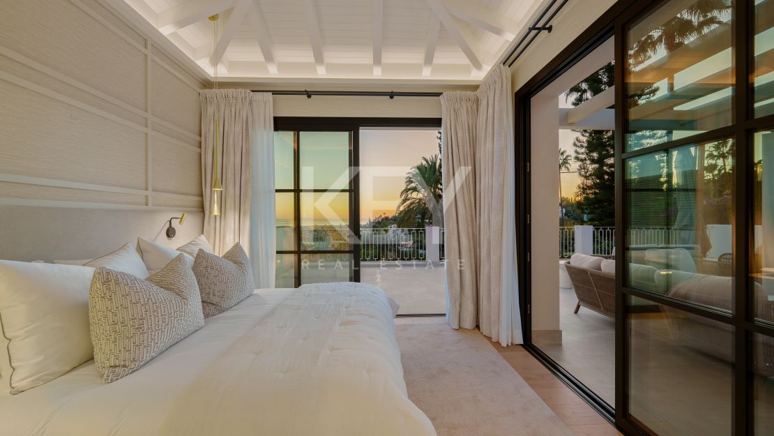 Impresionante villa moderna en La Quinta con vistas al mar abierto