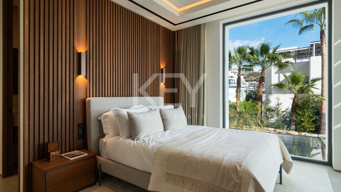 Impresionante villa en primera línea de golf en La Quinta con vistas panorámicas