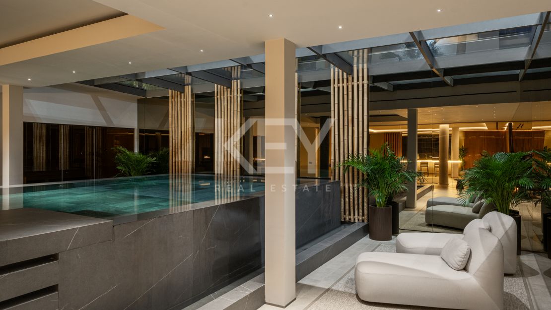 Impresionante villa en primera línea de golf en La Quinta con vistas panorámicas