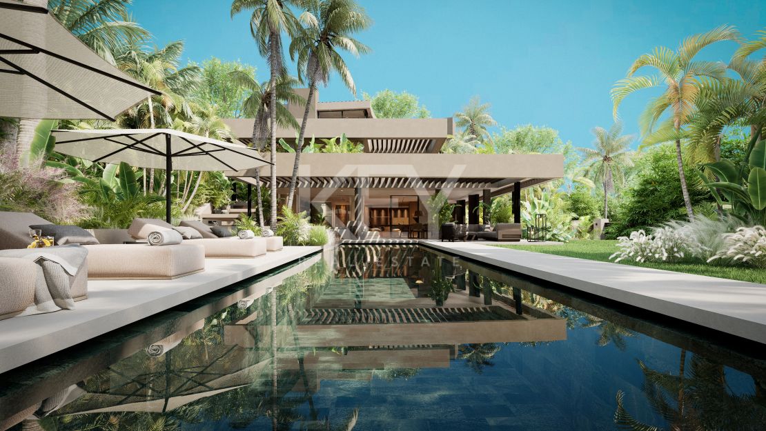 Amazing Villa with a horrizon pool and endless terraces in Nueva Andalucia