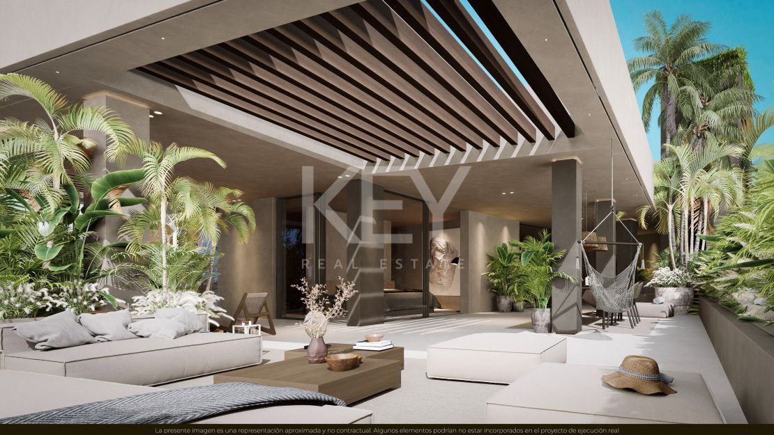 Amazing Villa with a horrizon pool and endless terraces in Nueva Andalucia