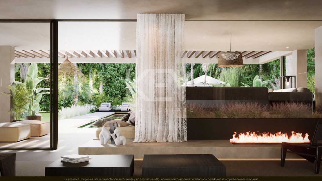 Amazing Villa with a horrizon pool and endless terraces in Nueva Andalucia