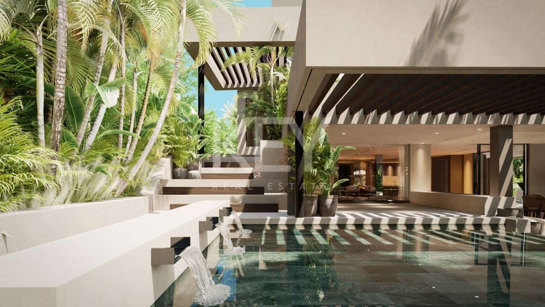 Amazing Villa with a horrizon pool and endless terraces in Nueva Andalucia