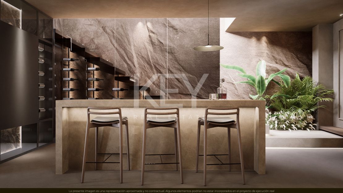 Amazing Villa with a horrizon pool and endless terraces in Nueva Andalucia