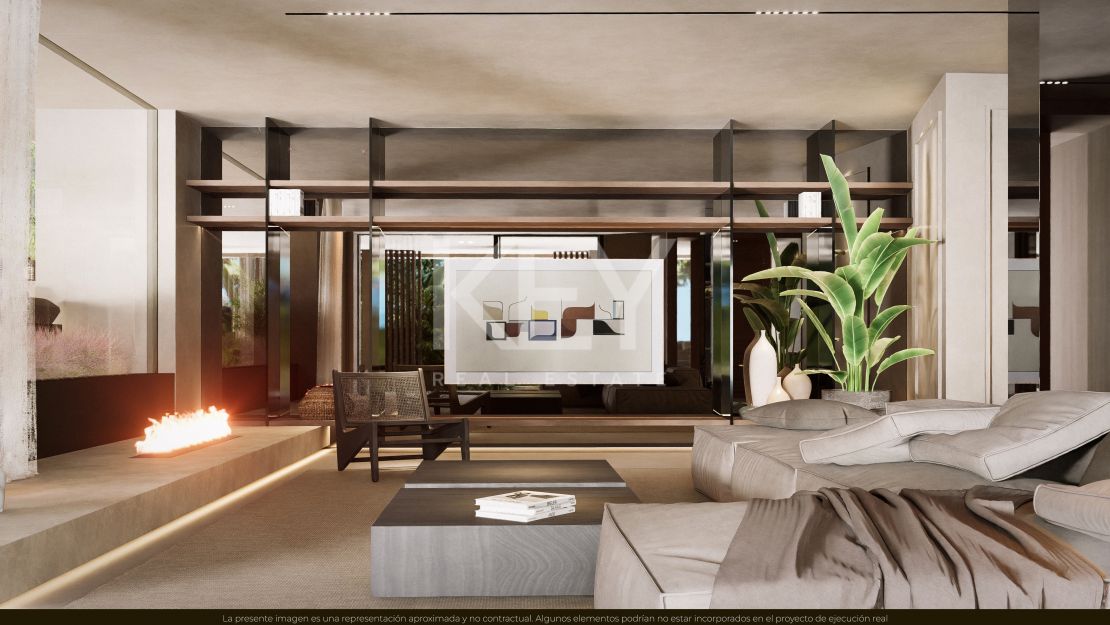 Amazing Villa with a horrizon pool and endless terraces in Nueva Andalucia