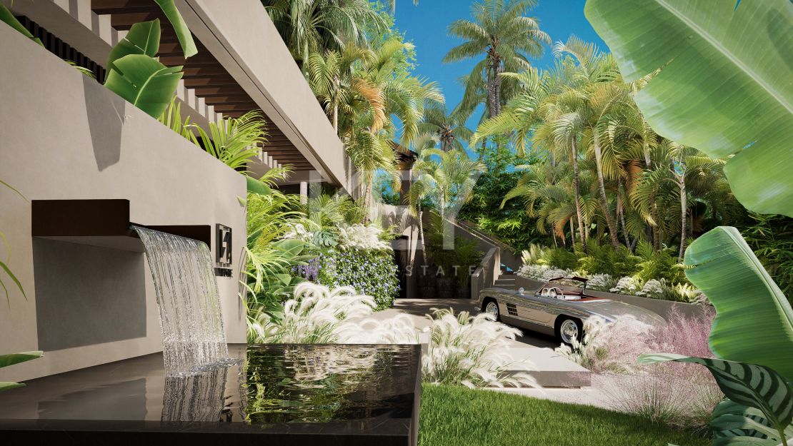 Amazing Villa with a horrizon pool and endless terraces in Nueva Andalucia